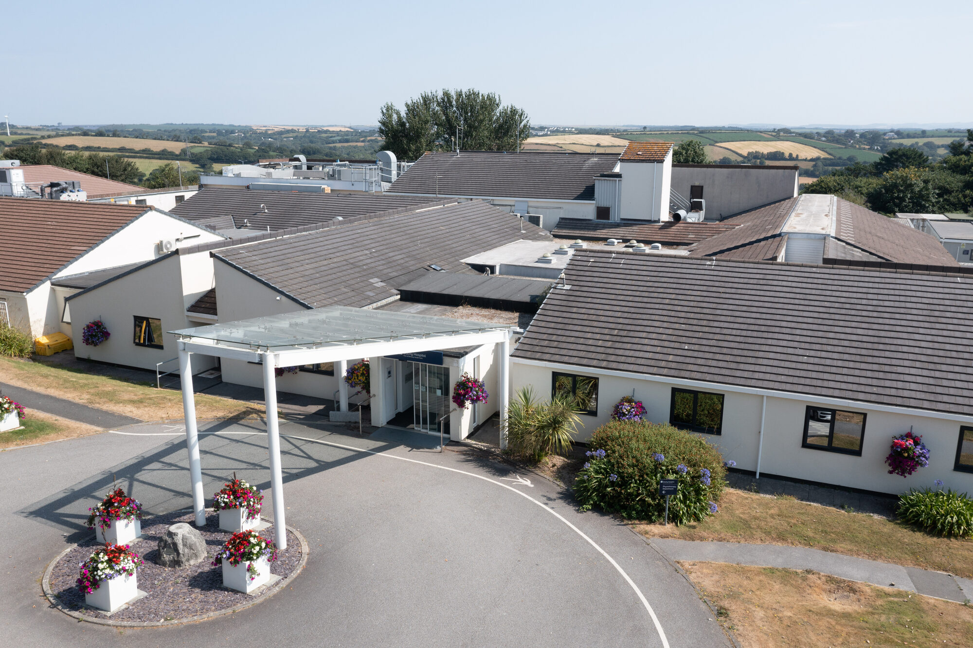 Dutchy Hospital Drone Roof Inspection - Truro