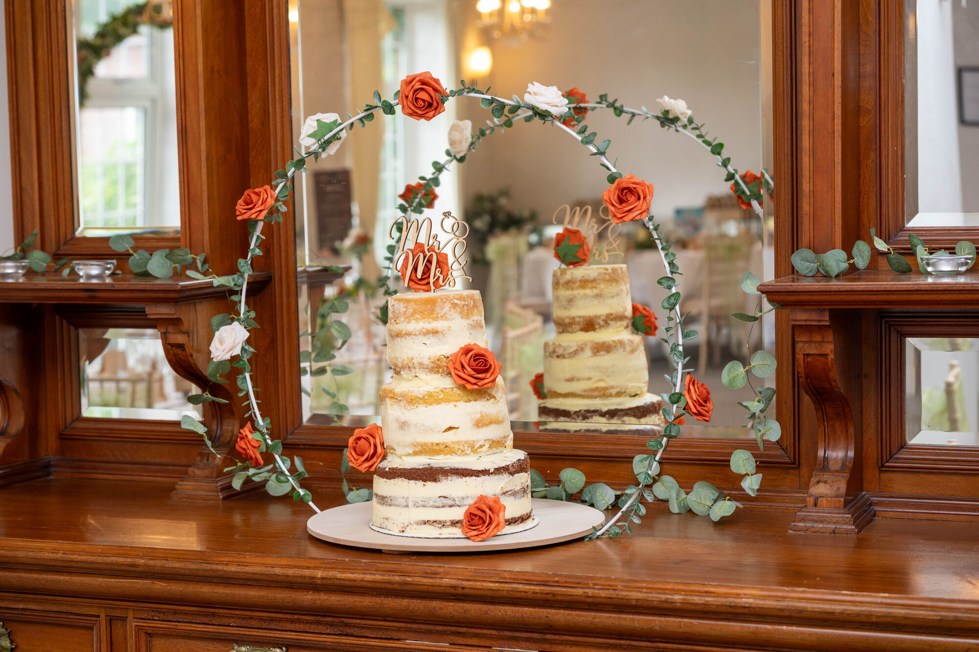 Fox and Hounds Country Hotel Wedding Photography Cake