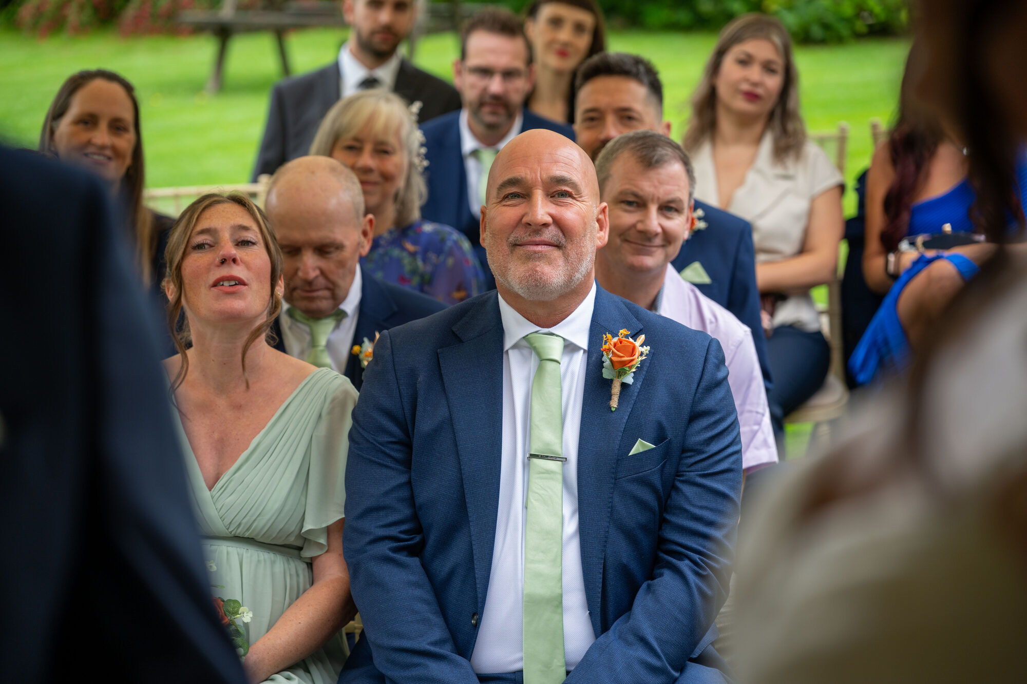 Fox and Hounds Country Hotel Wedding Photography proud dad