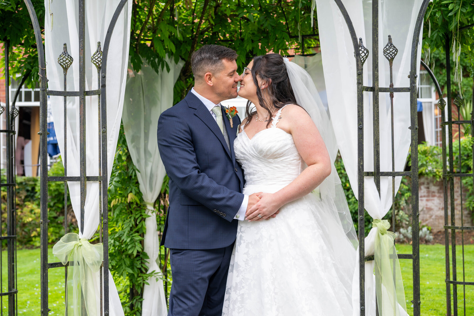 Fox and Hounds Country Hotel Wedding Photography Couple