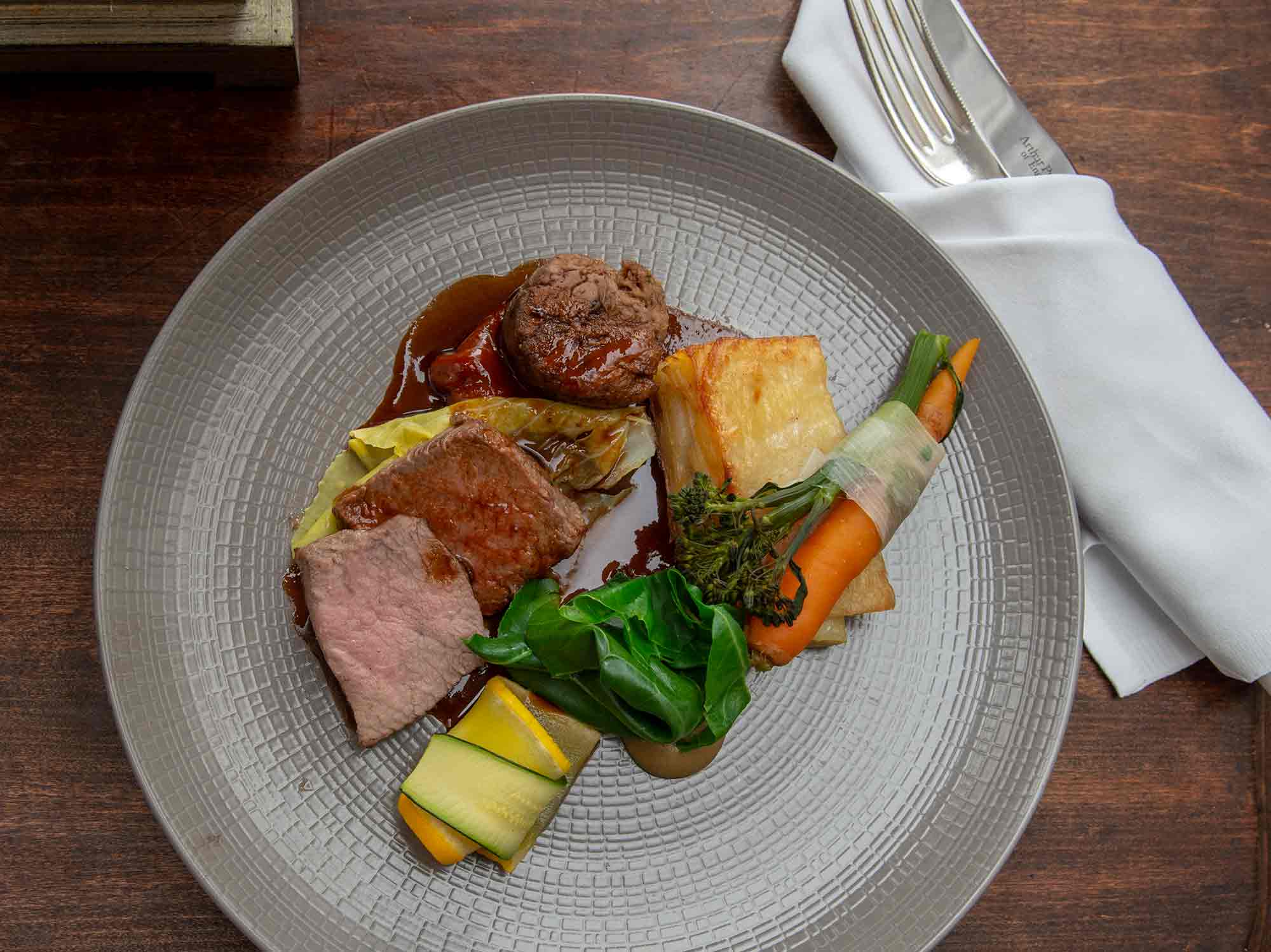 Dinner at Rockbeare Manor