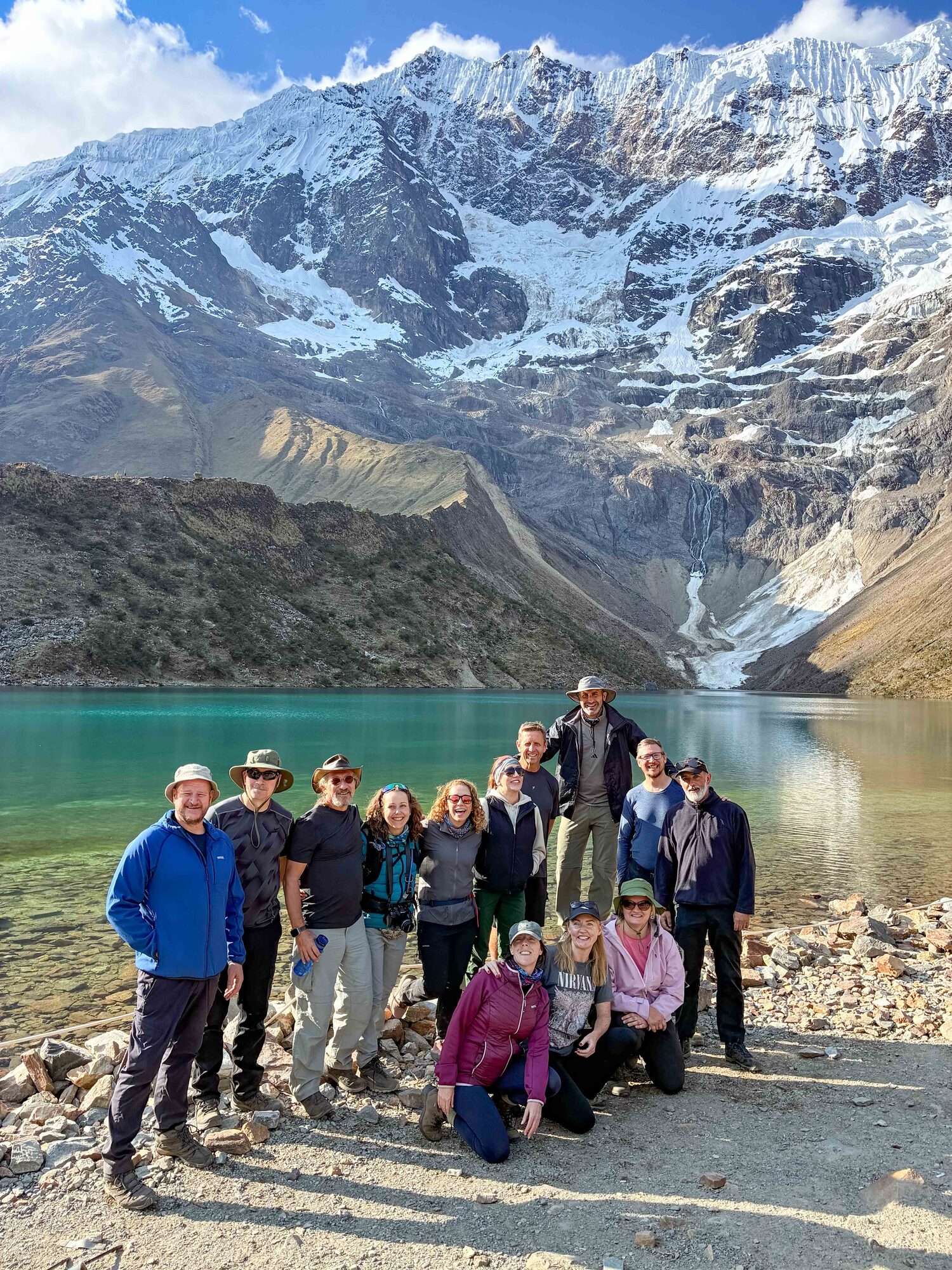 Rocky mountain trail leading towards Humantay Lake in Peru