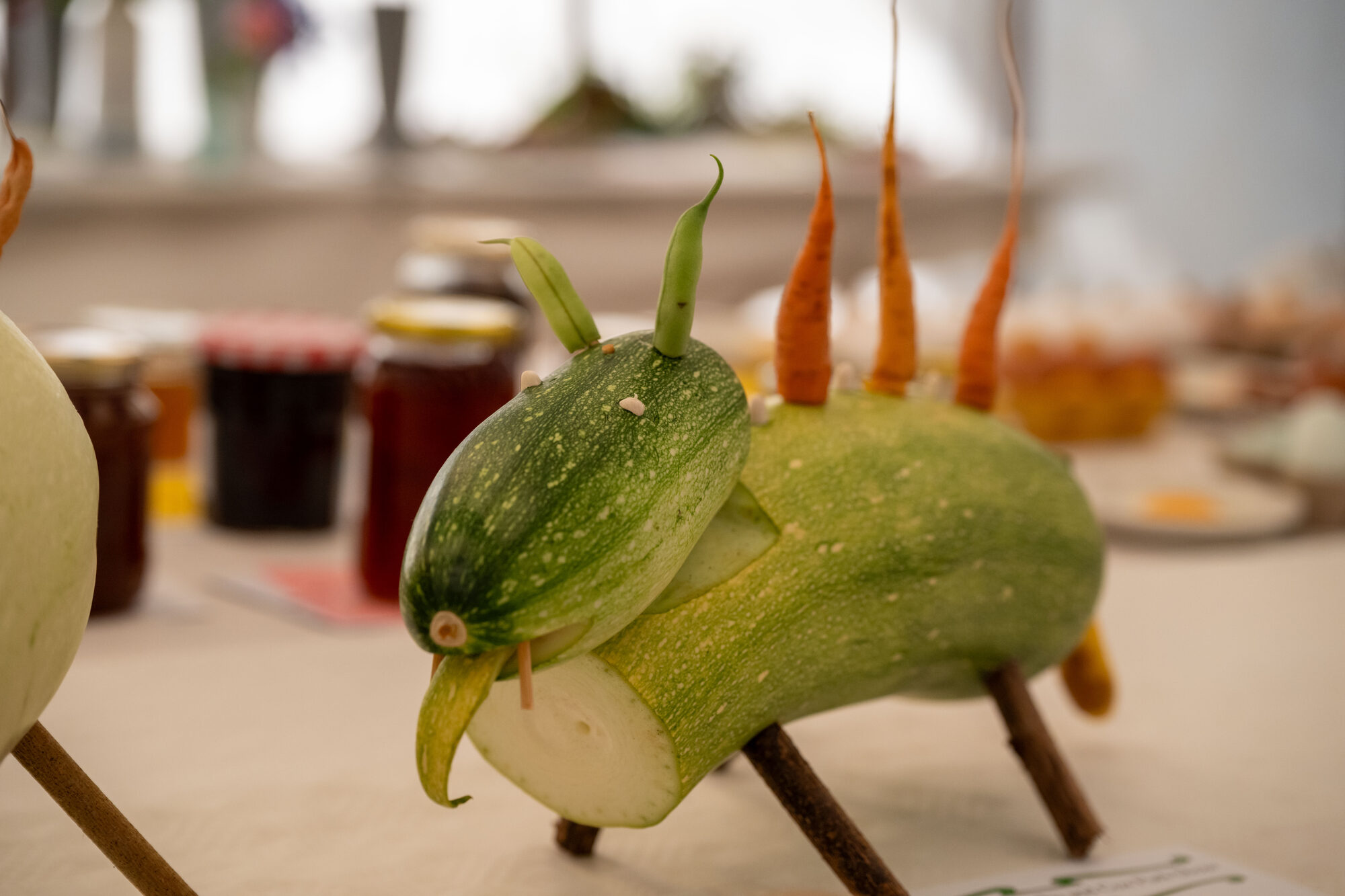 Jam and preserves display at LCCP Show