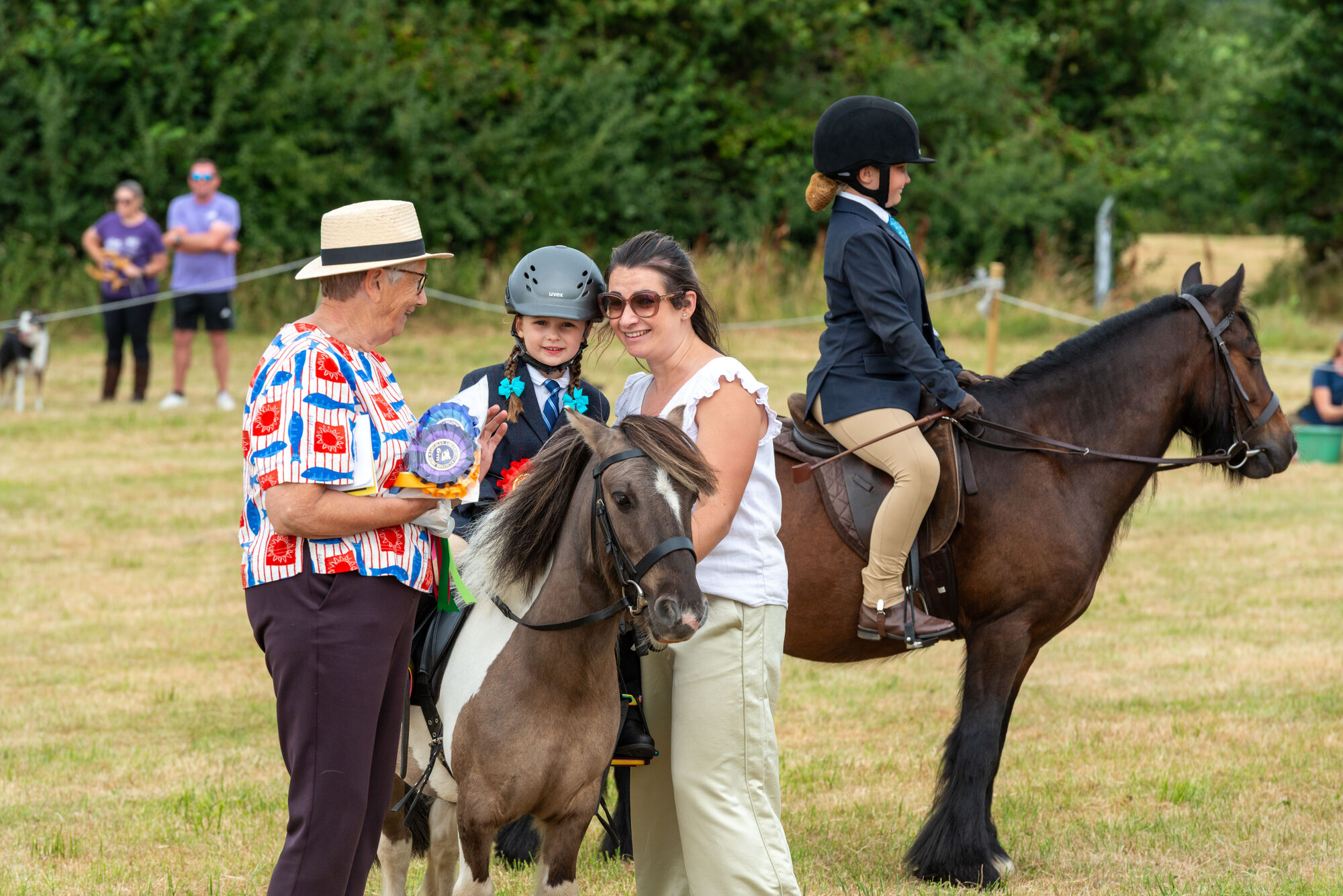 Young jockey on pony at LCCP Show