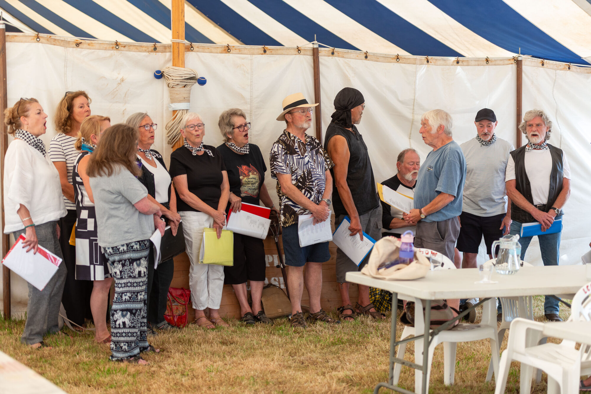 Wide view of visitors at LCCP Show