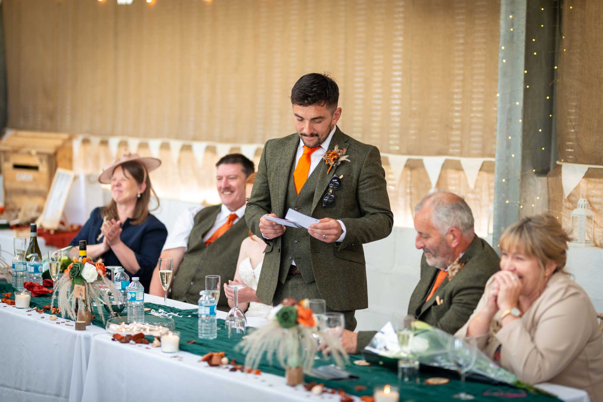 Cornish coastal wedding photography Fowey