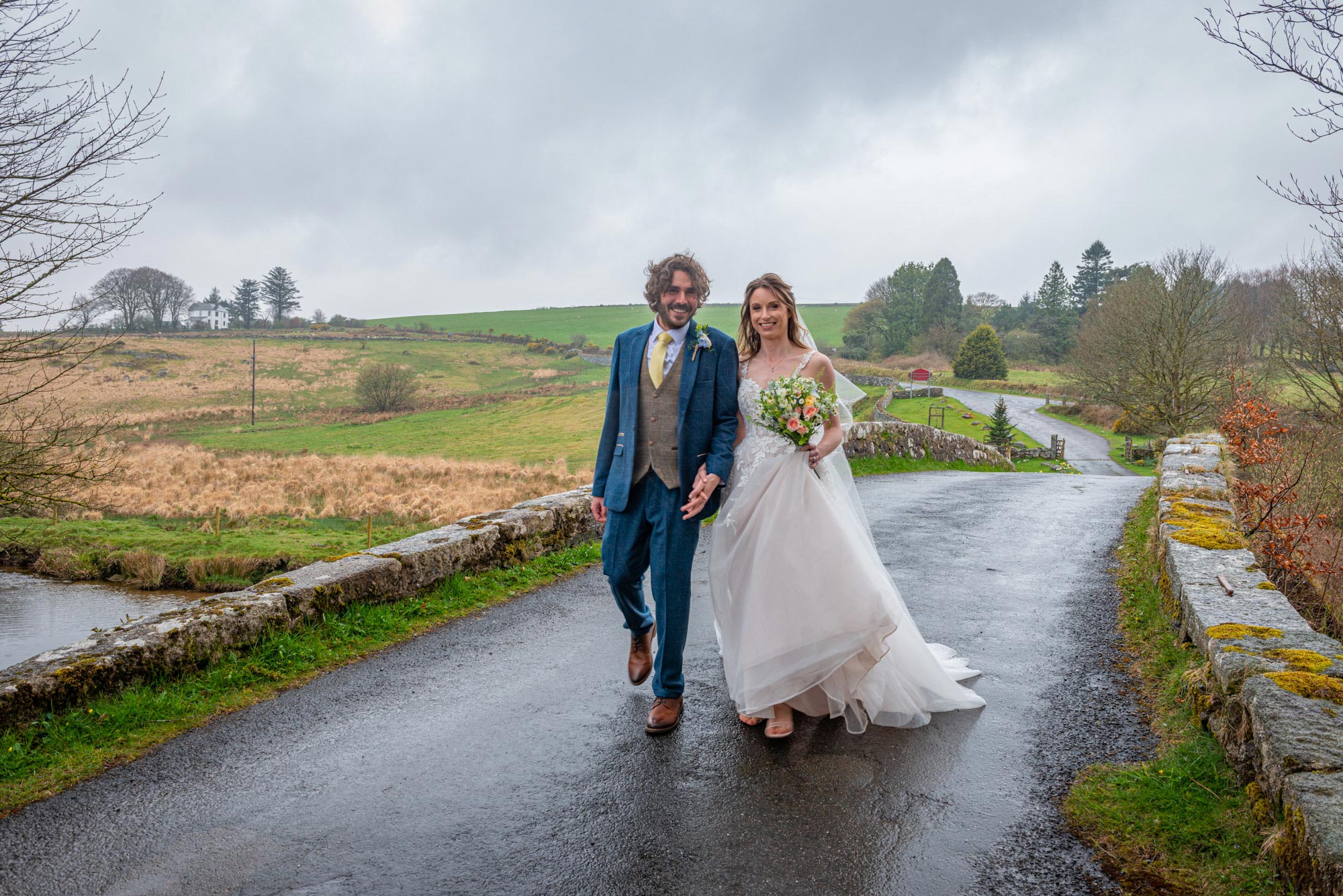 Two Bridges Hotel Wedding Photography Dartmoor 456